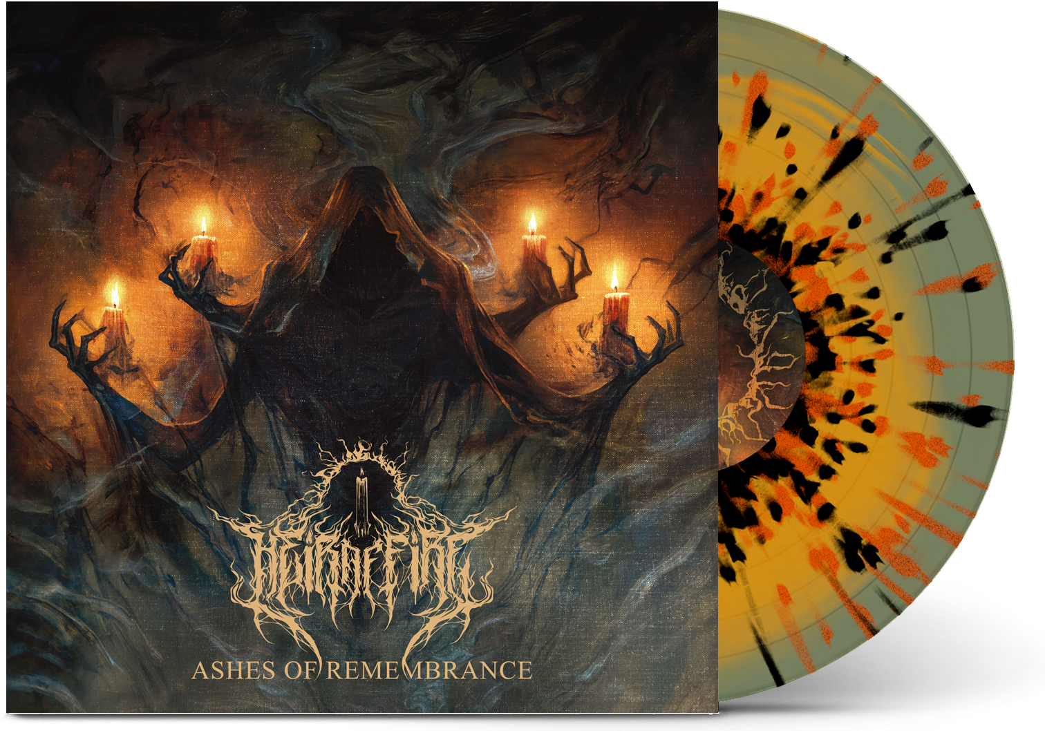 Heir of Fire - 'Ashes of Remembrance' Vinyl (Condemned to Fade)