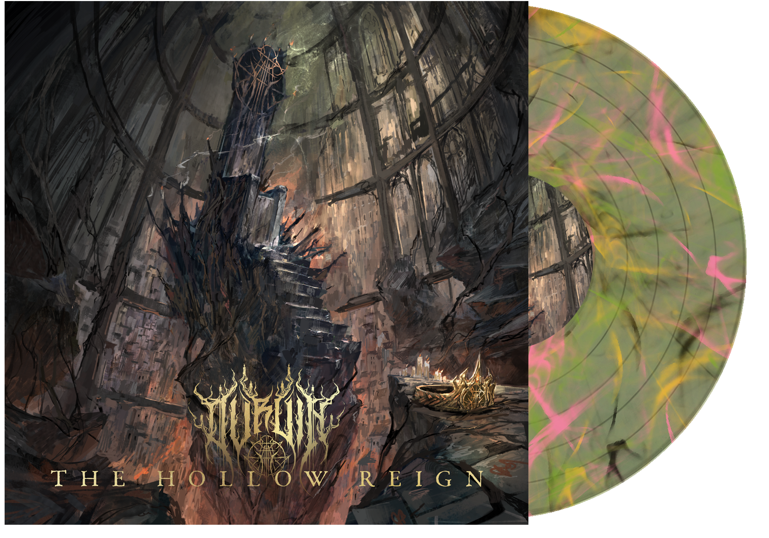Ov Ruin - 'The Hollow Reign' Vinyl (Crowned In)