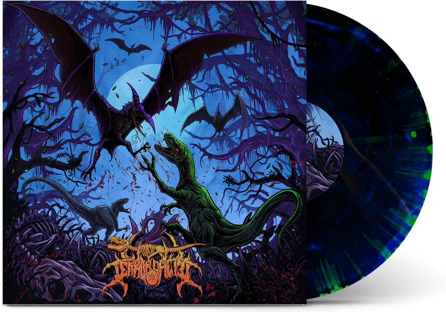 Terrordactyl - 'Cretaceous Carnage' Vinyl (Must Go Faster)