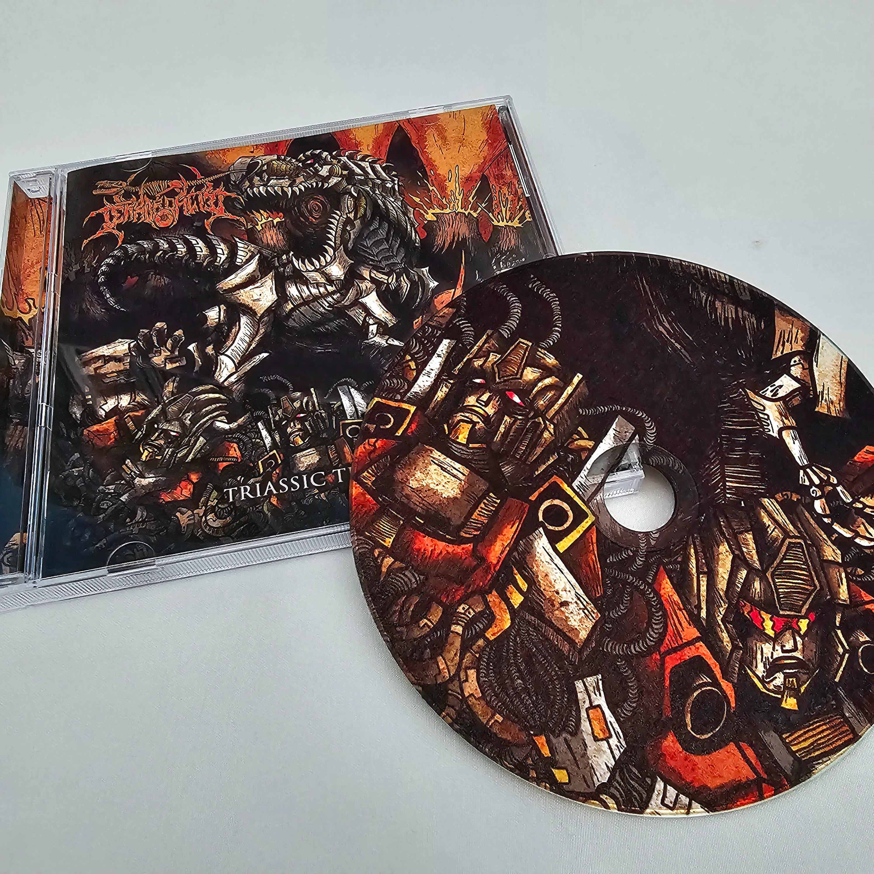 Terrordactyl - 'Triassic Terror' CD (Alt Cover)
