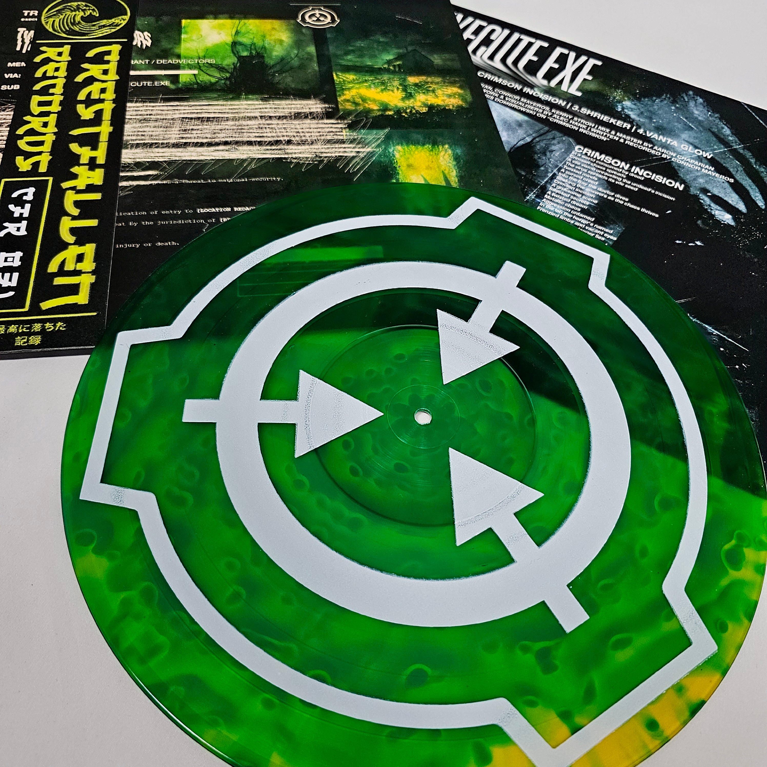 Tyrant/DeadVectors - 'Execute.exe' Vinyl (Crimson Incision Mystery)