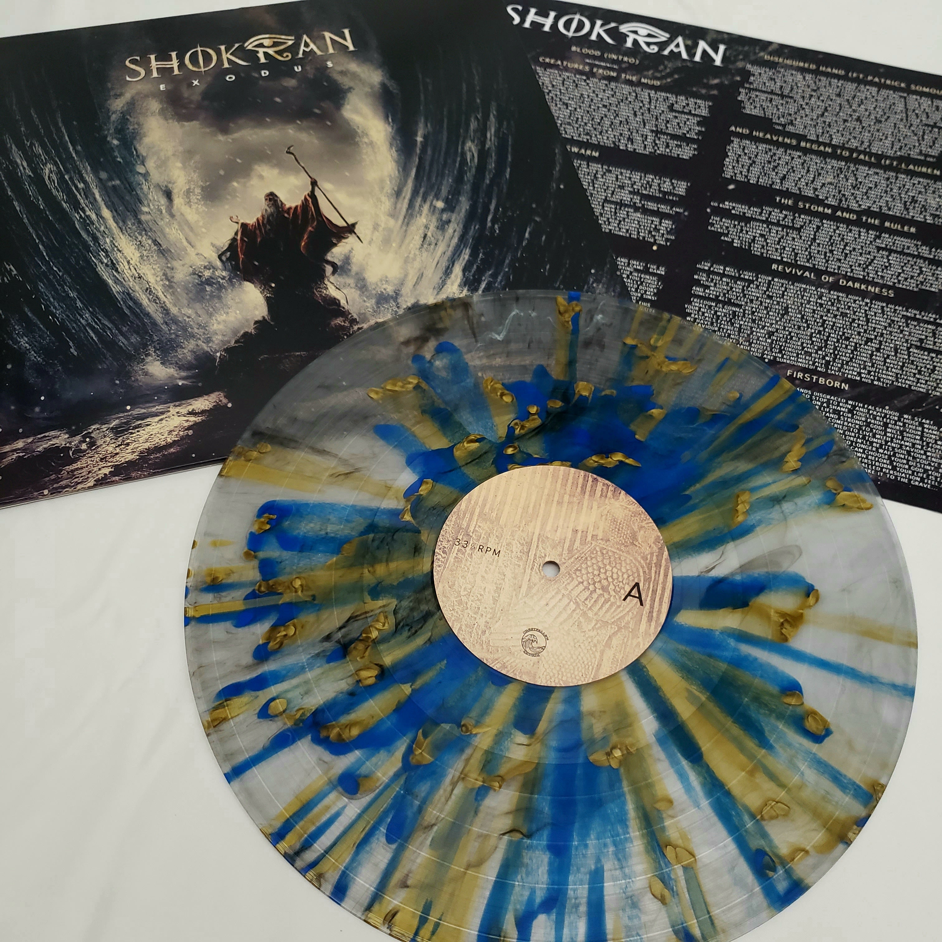 Shokran - 'Exodus' Vinyl (The Smoke and The Splatter)