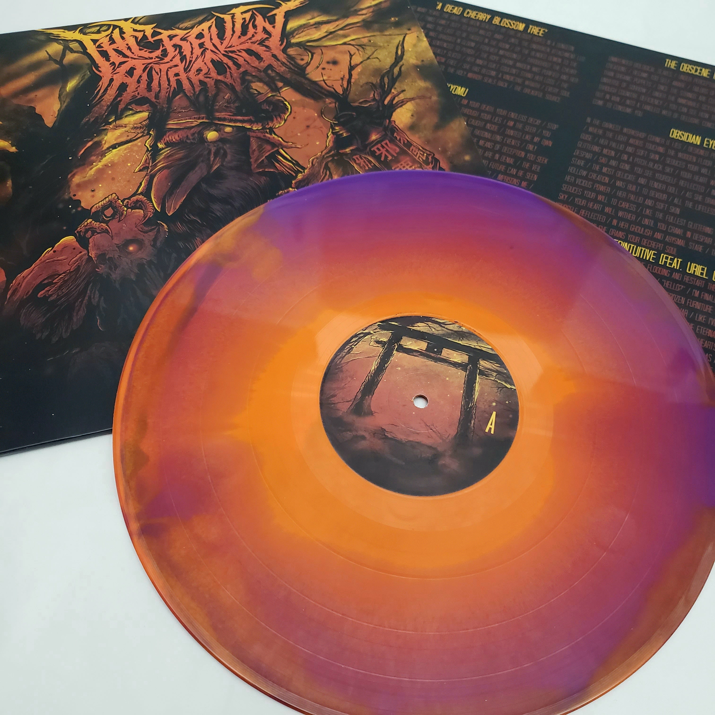 The Raven Autarchy - 'The Obscene Deliverance' Vinyl (The Obscene Swirl)