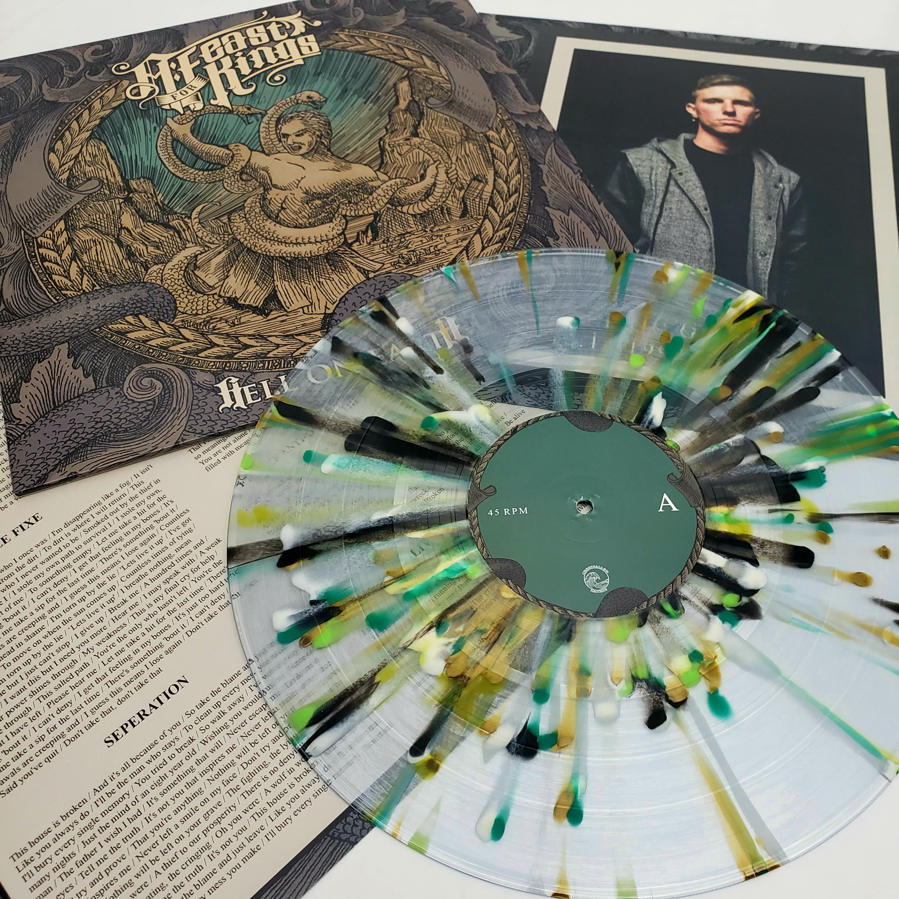 A Feast For Kings - 'Hell On Earth' Vinyl (Éclaboussure D'obsession Mystery)
