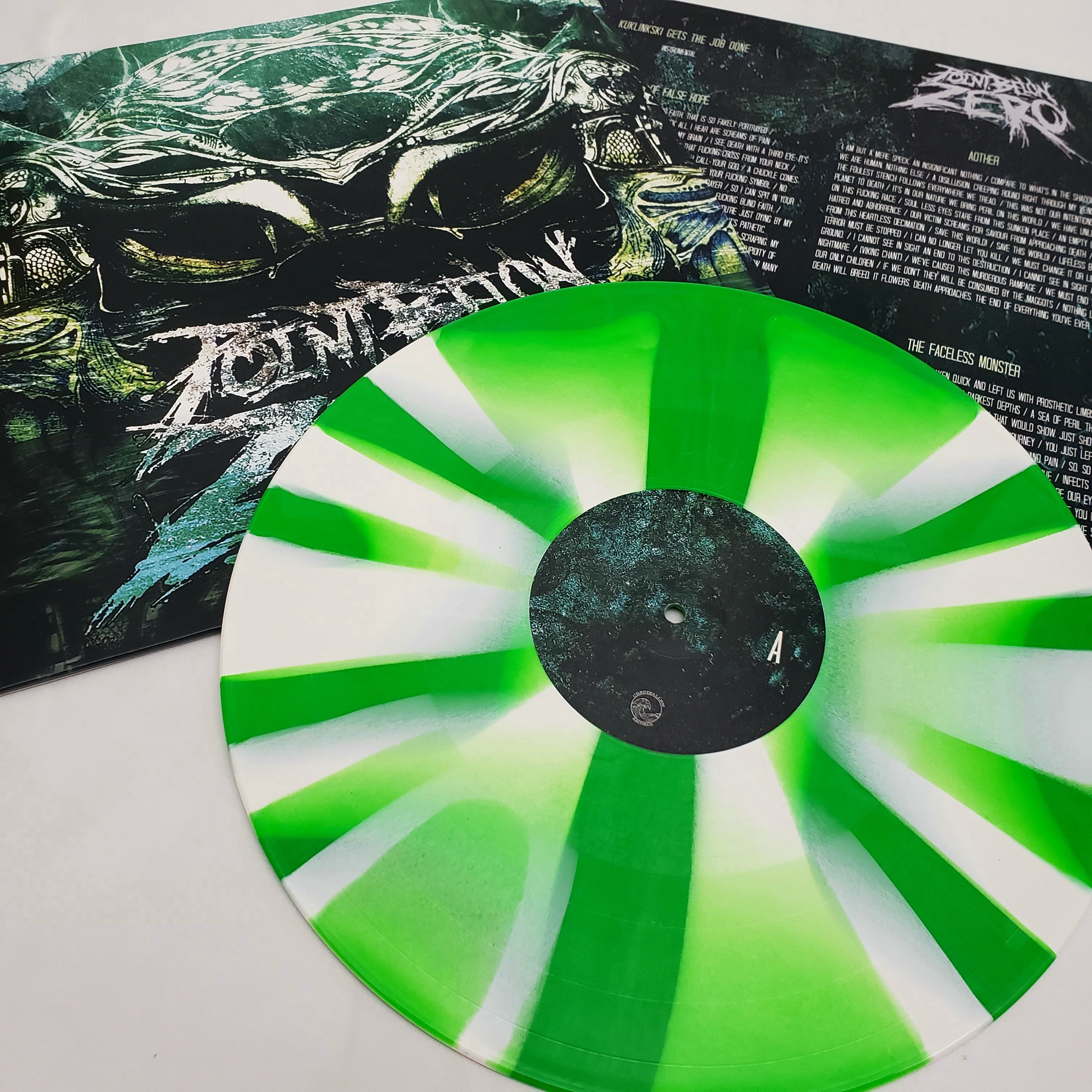 Point Below Zero - 'Point Below Zero' Vinyl (Green and White Peppermint Stripe Mystery)