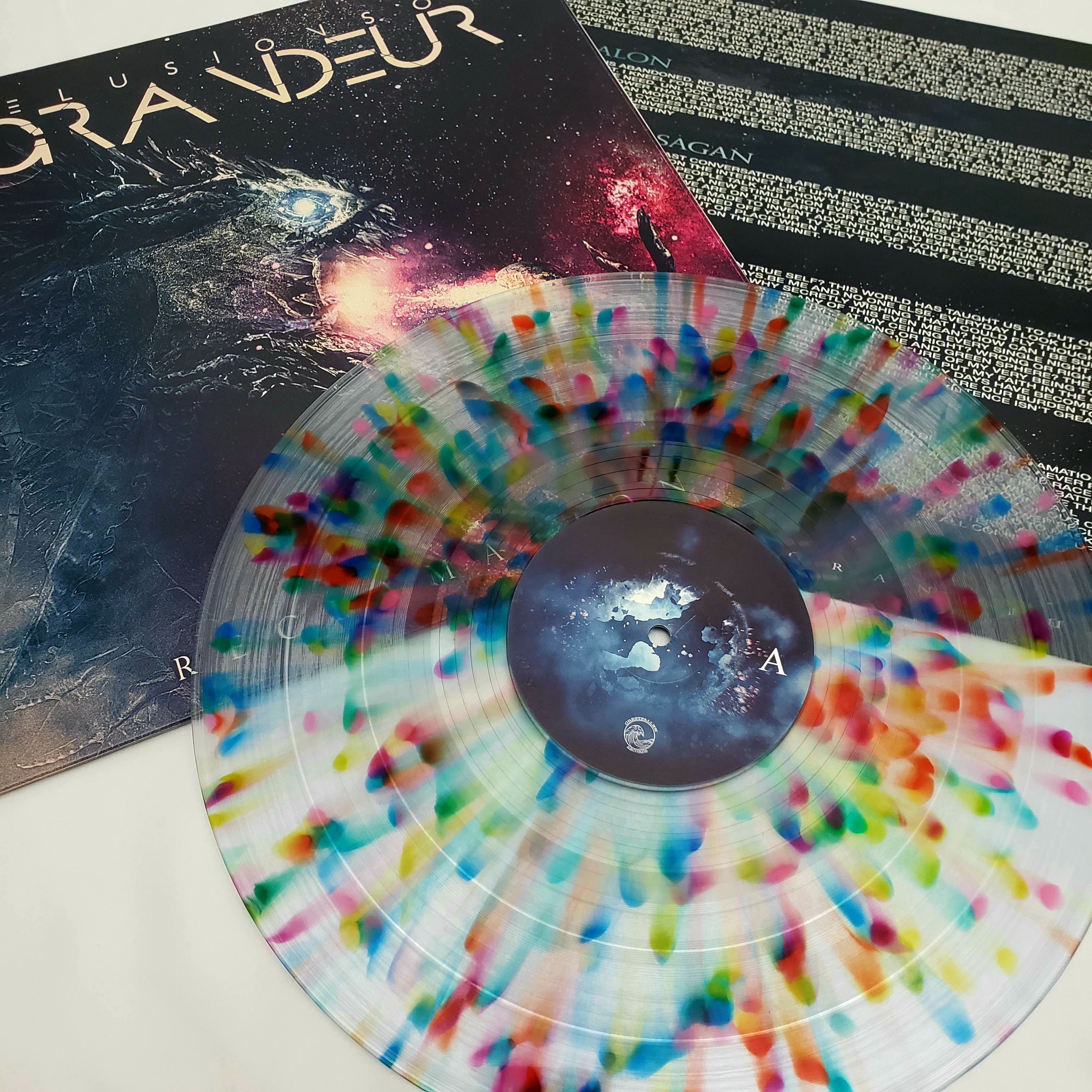 Delusions of Grandeur - 'Reclamation' Vinyl (Theatrophy Splatter Mystery)