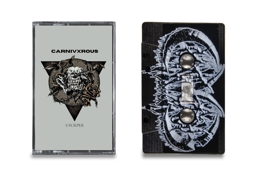 Carnivxrous - 'Usurper' Cassette (Black)