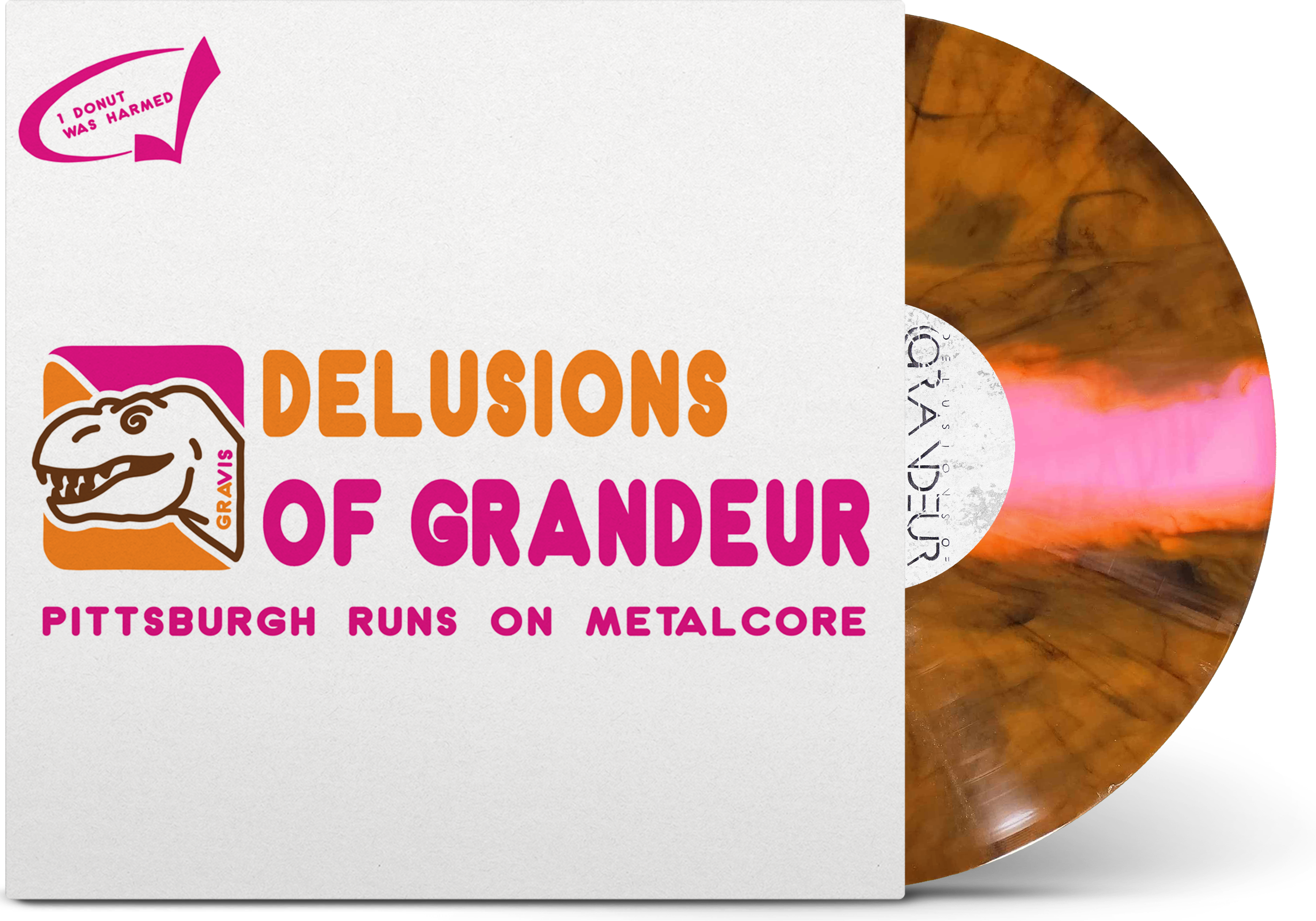 Delusions of Grandeur - 'Gravis' Vinyl (Pulsar and More Alt Cover)