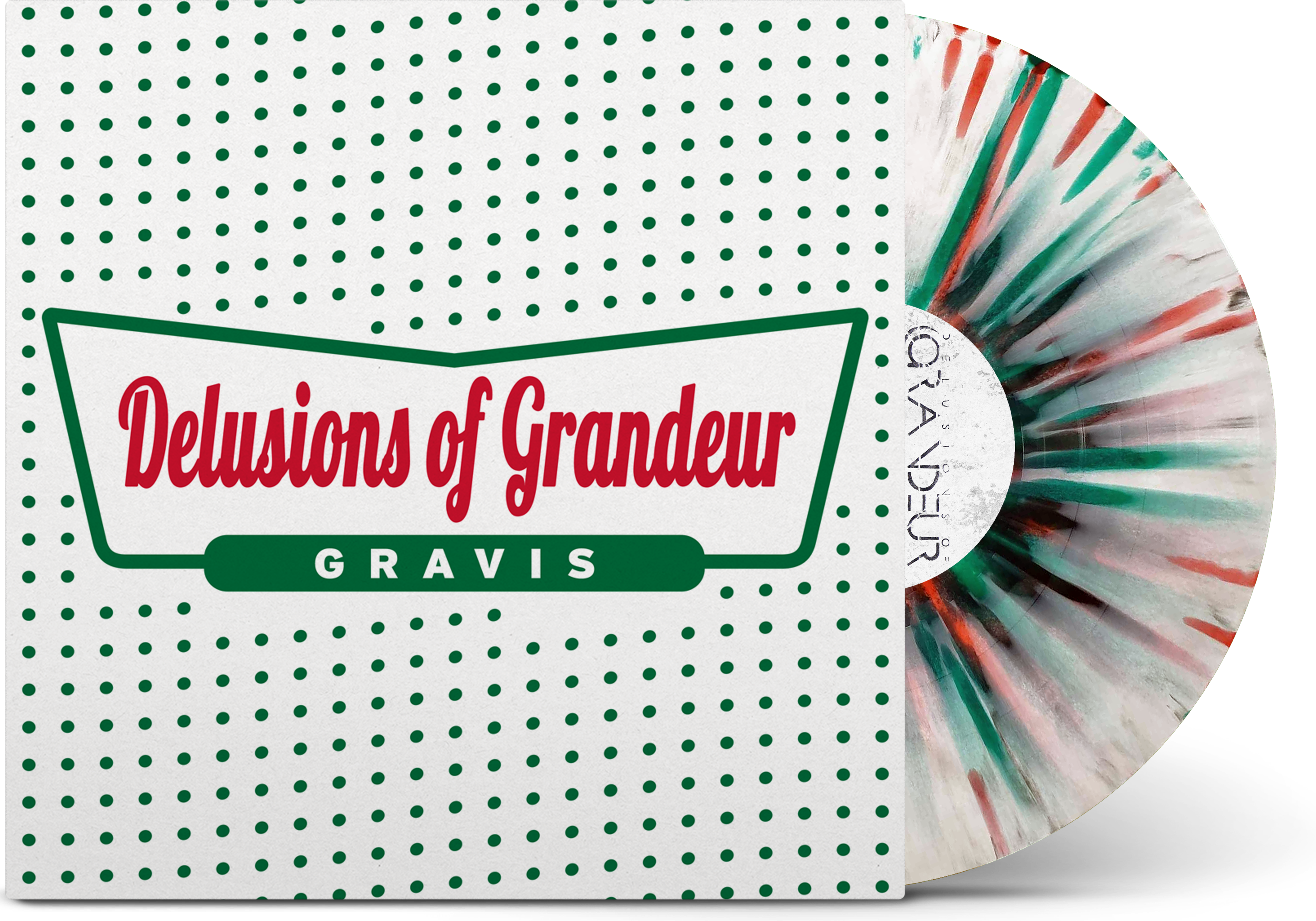 Delusions of Grandeur - 'Gravis' Vinyl (Make Today Splatter Alt Cover)