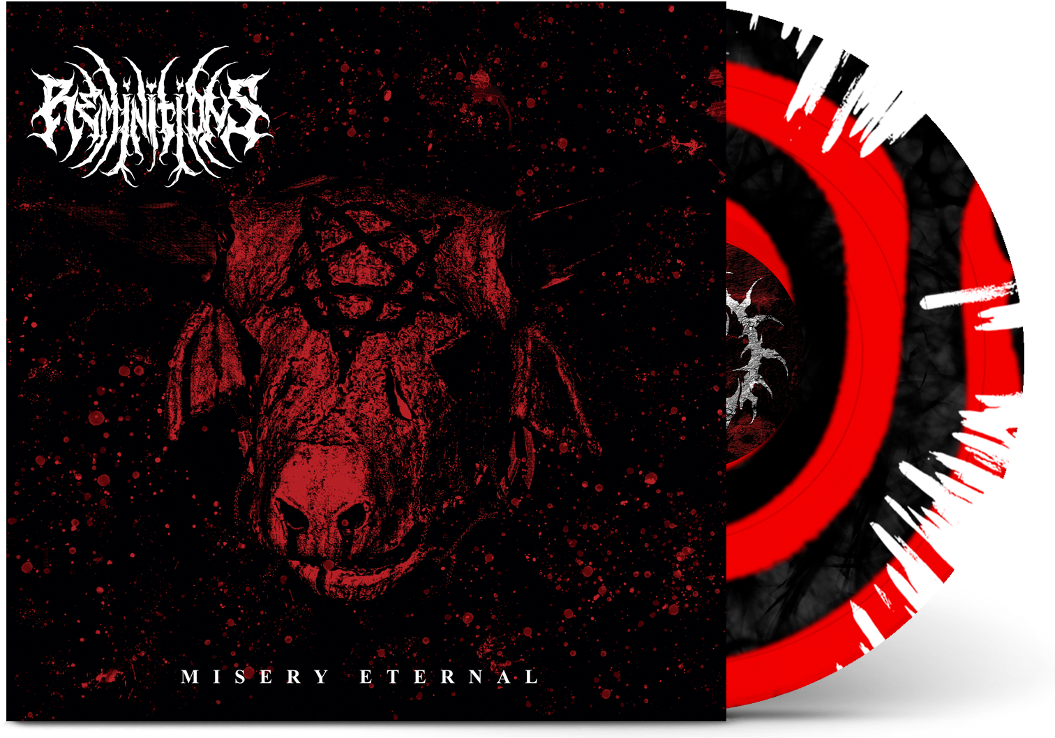 Reminitions - 'Misery Eternal' Vinyl (Blood Moon Lilith)