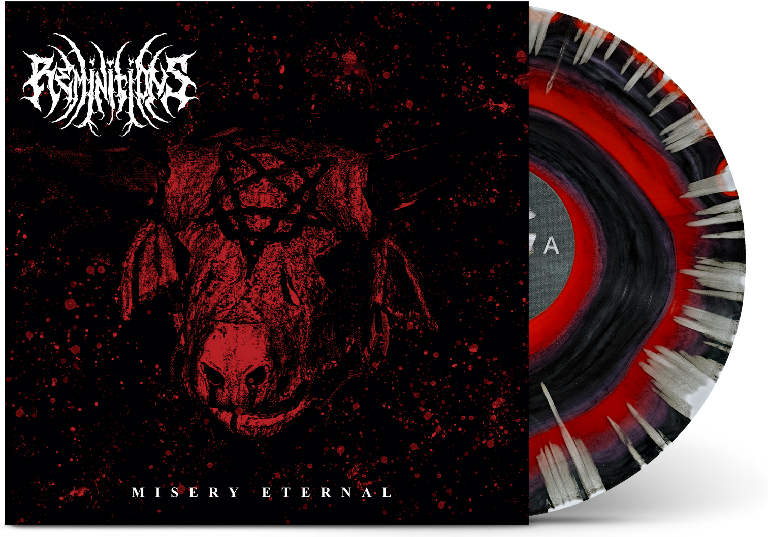 Reminitions - 'Misery Eternal' Vinyl (Blood Moon Lilith)