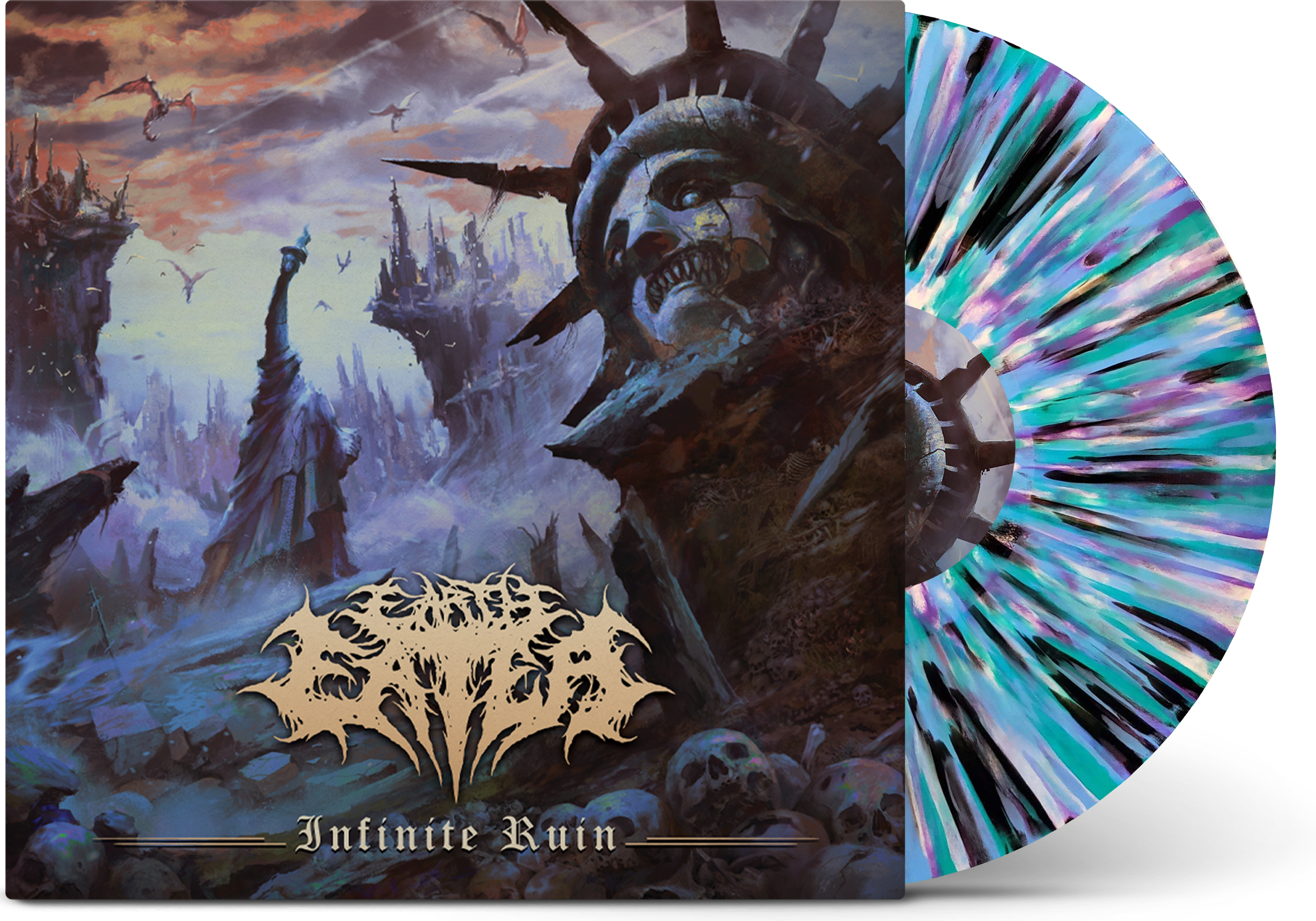 Earth Eater - 'Infinite Ruin' Vinyl (Sacrificial Splatter)