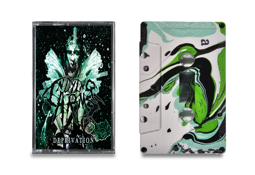 In Dying Arms - 'Deprivation' Cassette (Painted)