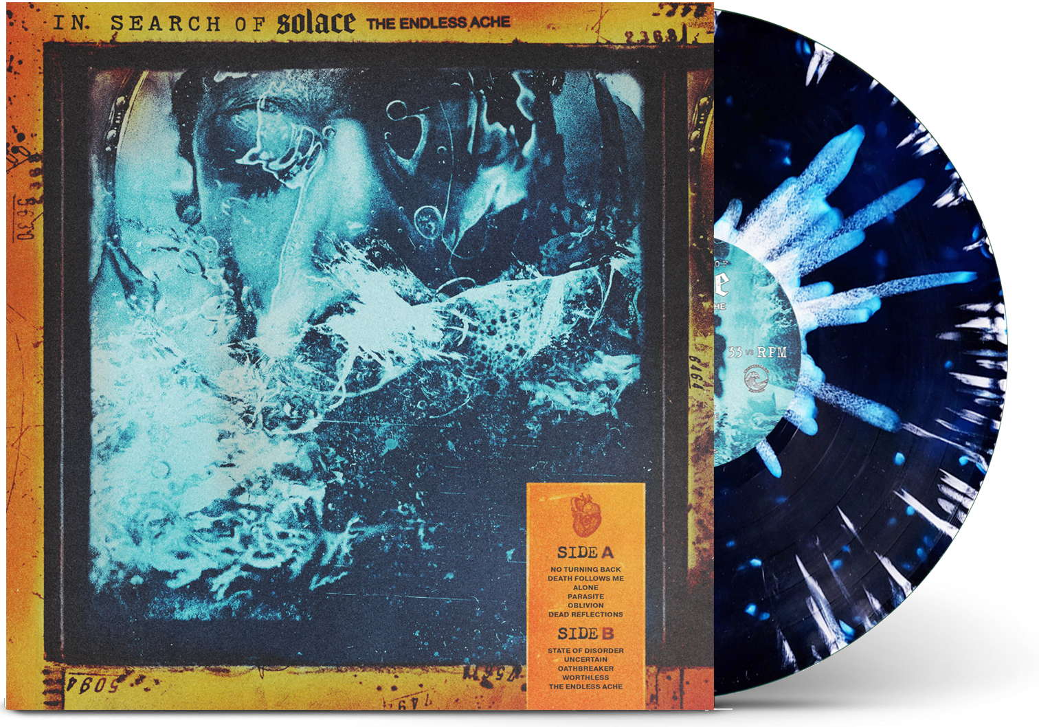 In Search Of Solace - 'The Endless Ache' Vinyl (Splatter Of Disorder)