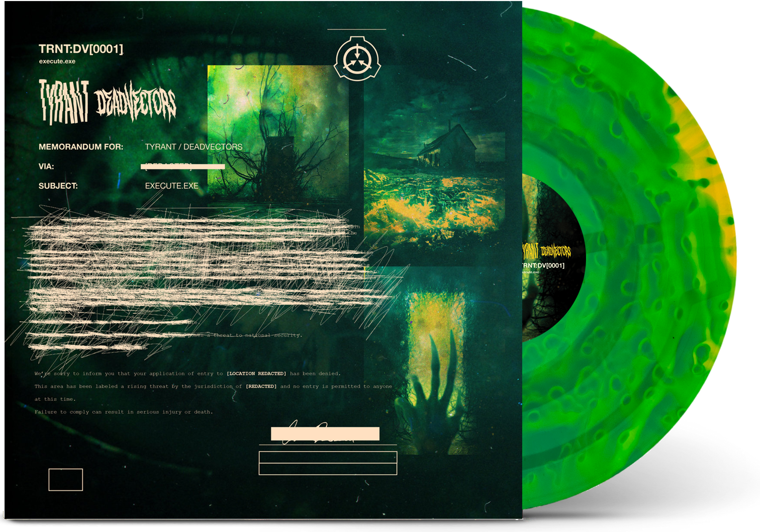Tyrant/DeadVectors - 'Execute.exe' Vinyl (Crimson Incision Mystery)