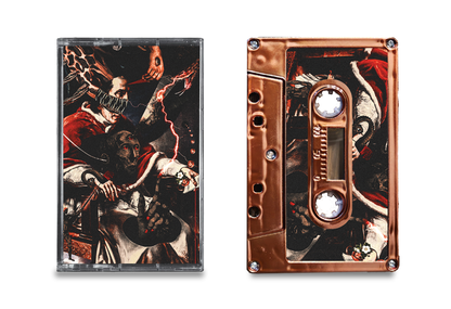 Underneath - 'In the Shadow of a Watchtower' Cassette (Pink Metal Plated)
