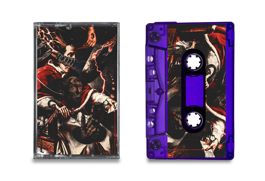 Underneath - 'In the Shadow of a Watchtower' Cassette (Transparent Purple)