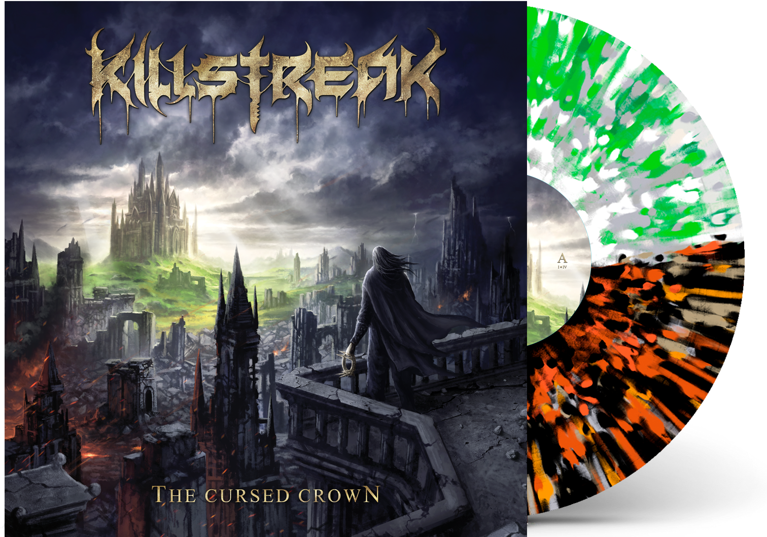 Killstreak - 'The Cursed Crown' Vinyl (Harmonia)