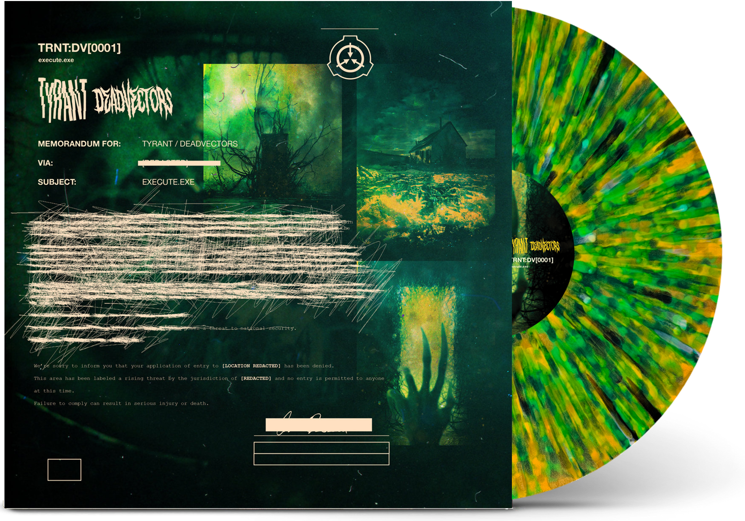 Tyrant/DeadVectors - 'Execute.exe' Vinyl (Shrieker)