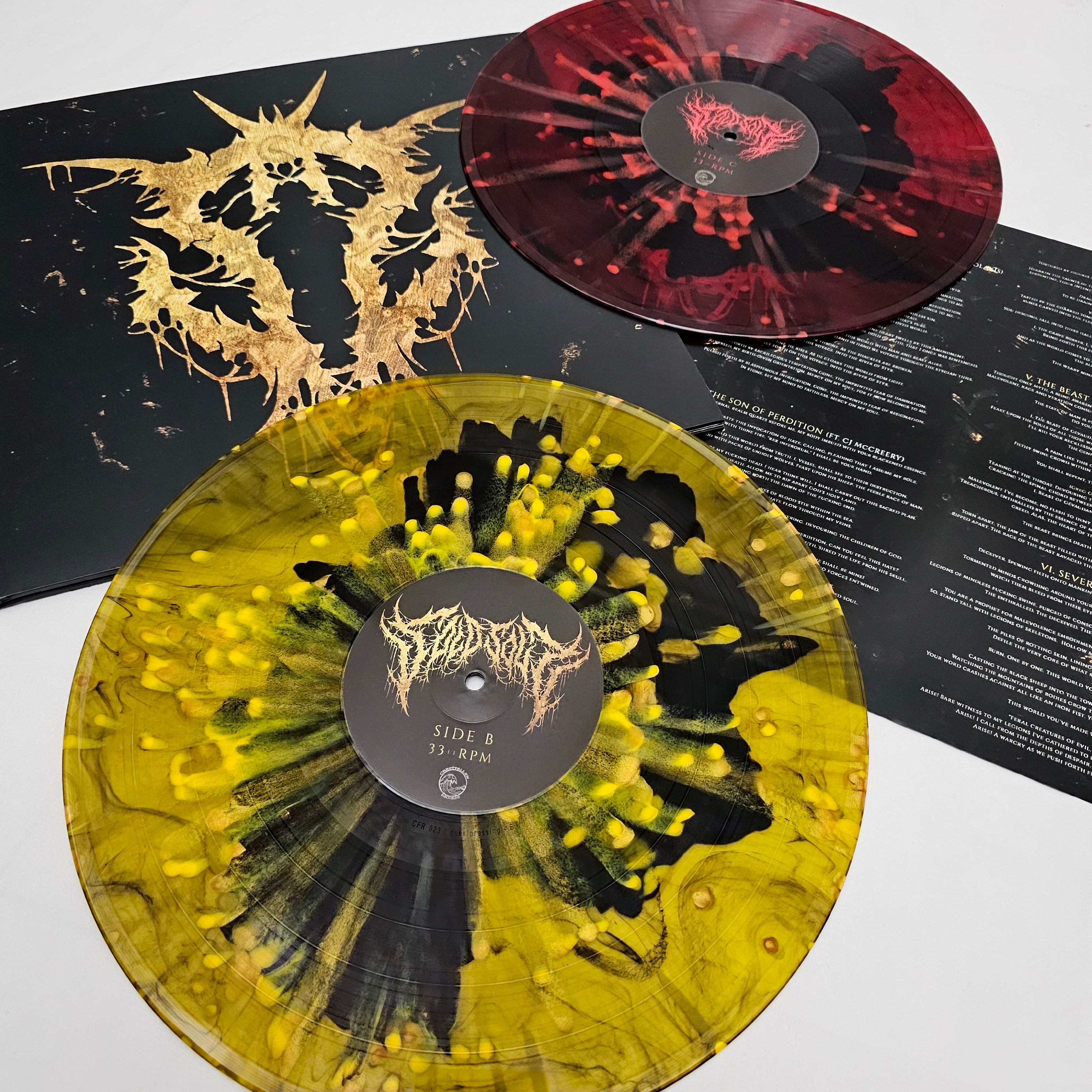 Sold Soul - 'Into The Mouth Of Hell' + 'Damned' Vinyl (The Blobs Of Gevaudan)