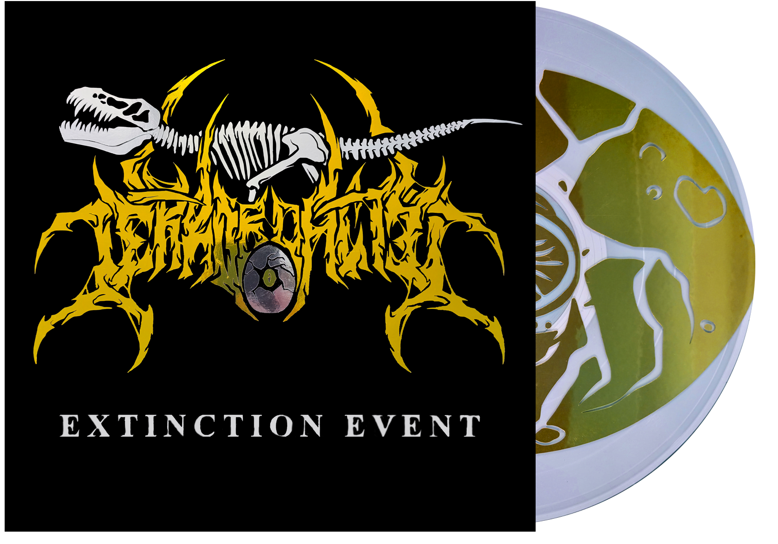 Terrordactyl - 'Extinction Event' Vinyl (Golden Egg)
