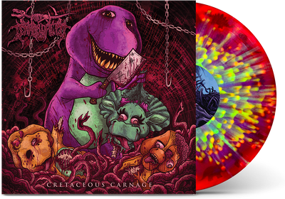 Terrordactyl - 'Cretaceous Carnage' Vinyl (The Dinovinyl Alt Cover)