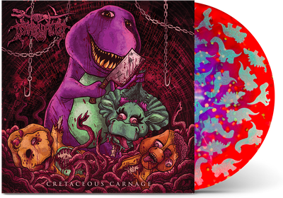 Terrordactyl - 'Cretaceous Carnage' Vinyl (The Dinovinyl Alt Cover)