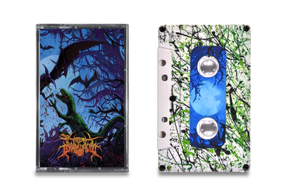Terrordactyl - 'Cretaceous Carnage' Cassette (Green Splatter)