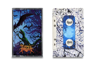 Terrordactyl - 'Cretaceous Carnage' Cassette (Purple Splatter)