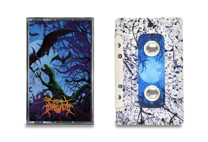 Terrordactyl - 'Cretaceous Carnage' Cassette (Purple Splatter)