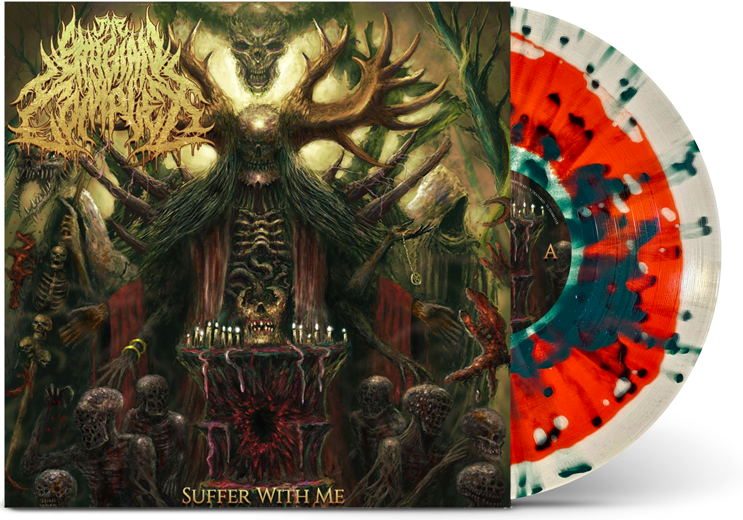 The Stygian Complex - 'Suffer With Me' Vinyl (Toothless Liquid Filled)
