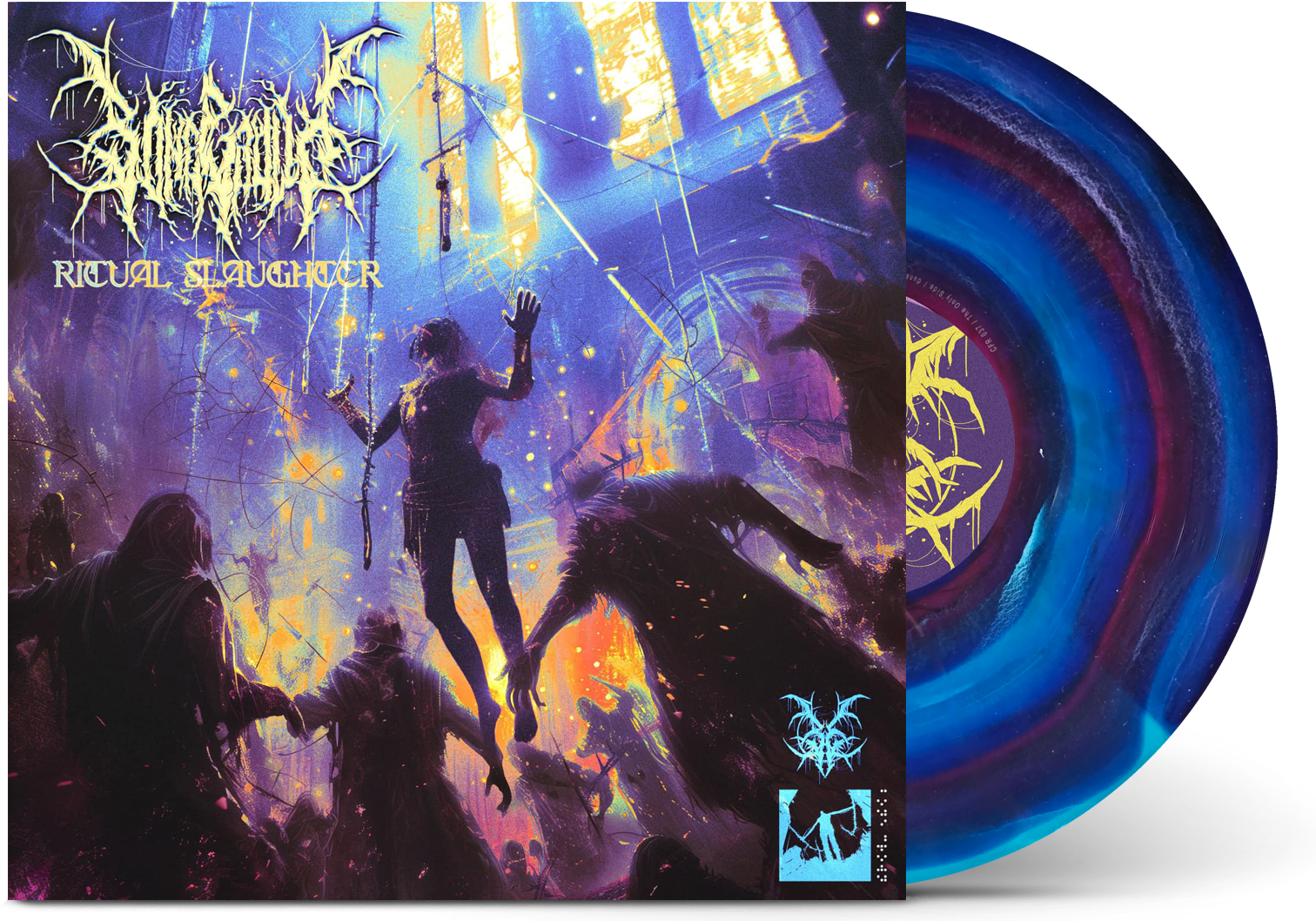 Bone Crown - 'Ritual Slaughter' Vinyl (Flooded Lungs)
