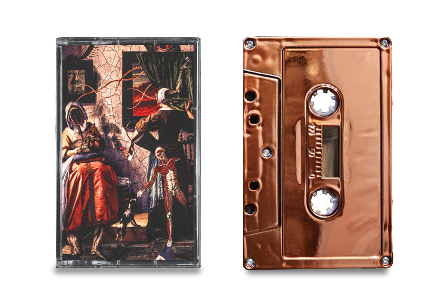 Underneath - 'It Exists Between Us' Cassette (Pink Metal Plated)