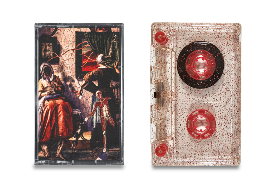 Underneath - 'It Exists Between Us' Cassette (Red Glitter)