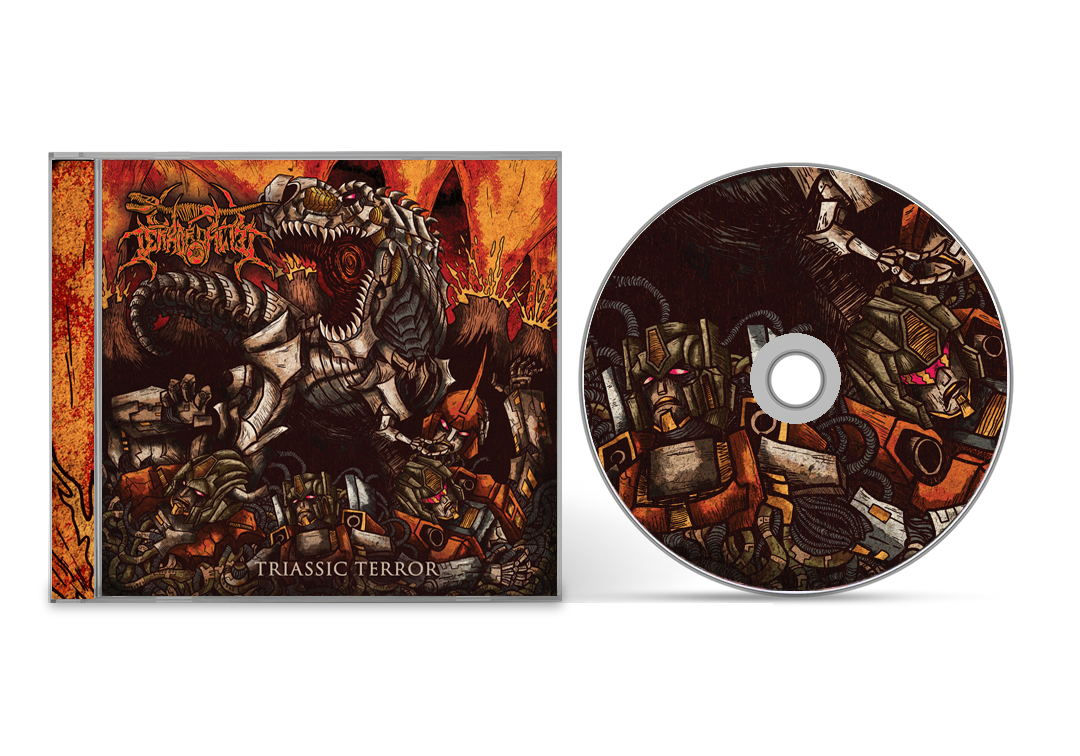 Terrordactyl - 'Triassic Terror' CD (Alt Cover)