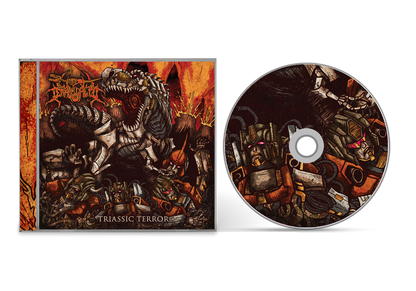 Terrordactyl - 'Triassic Terror' CD (Alt Cover)
