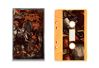 Terrordactyl - 'Triassic Terror' Cassette (Alt Cover Apricot)