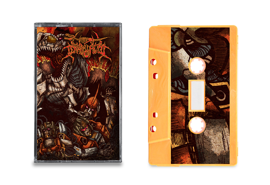 Terrordactyl - 'Triassic Terror' Cassette (Alt Cover Apricot)