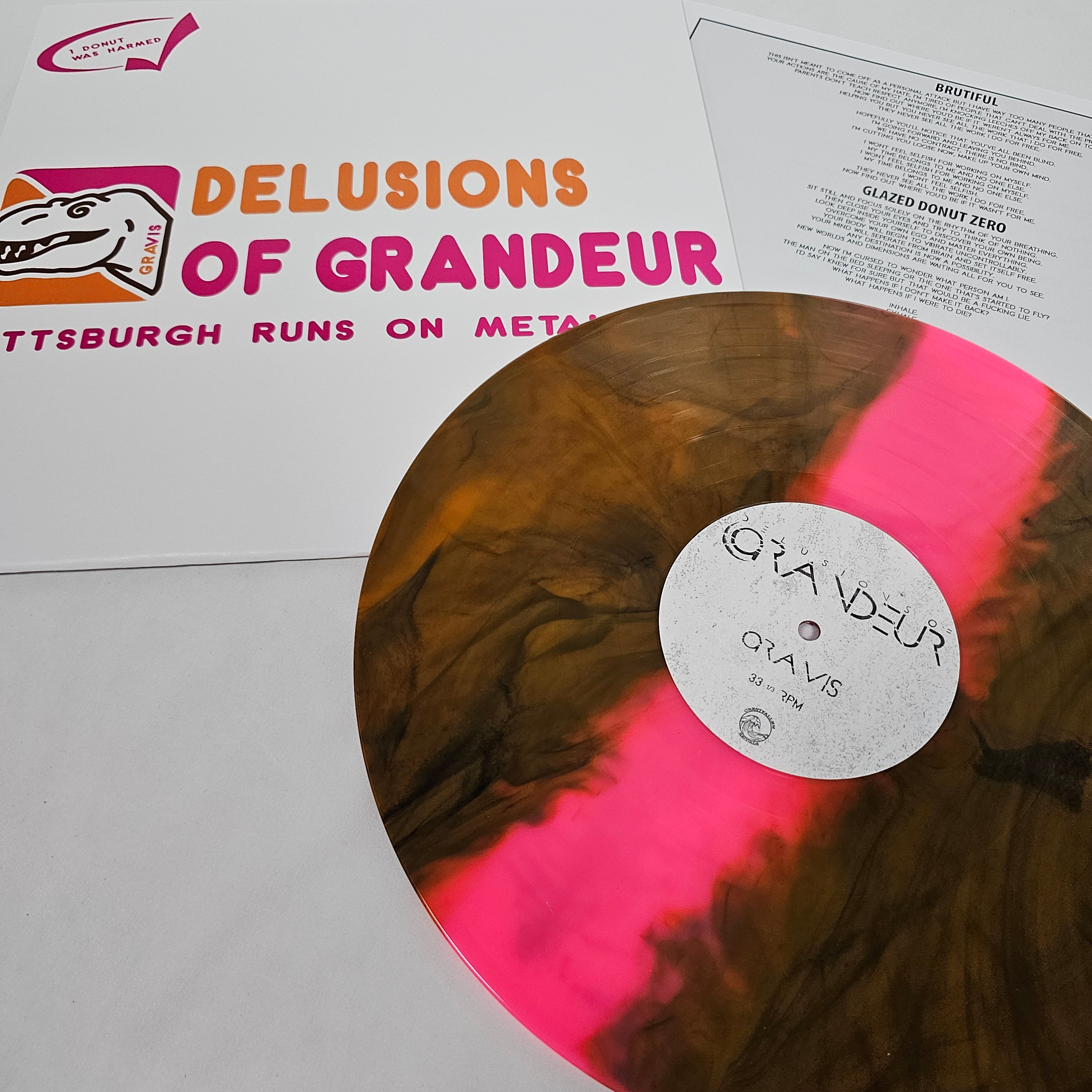 Delusions of Grandeur - 'Gravis' Vinyl (Pulsar and More Alt Cover)