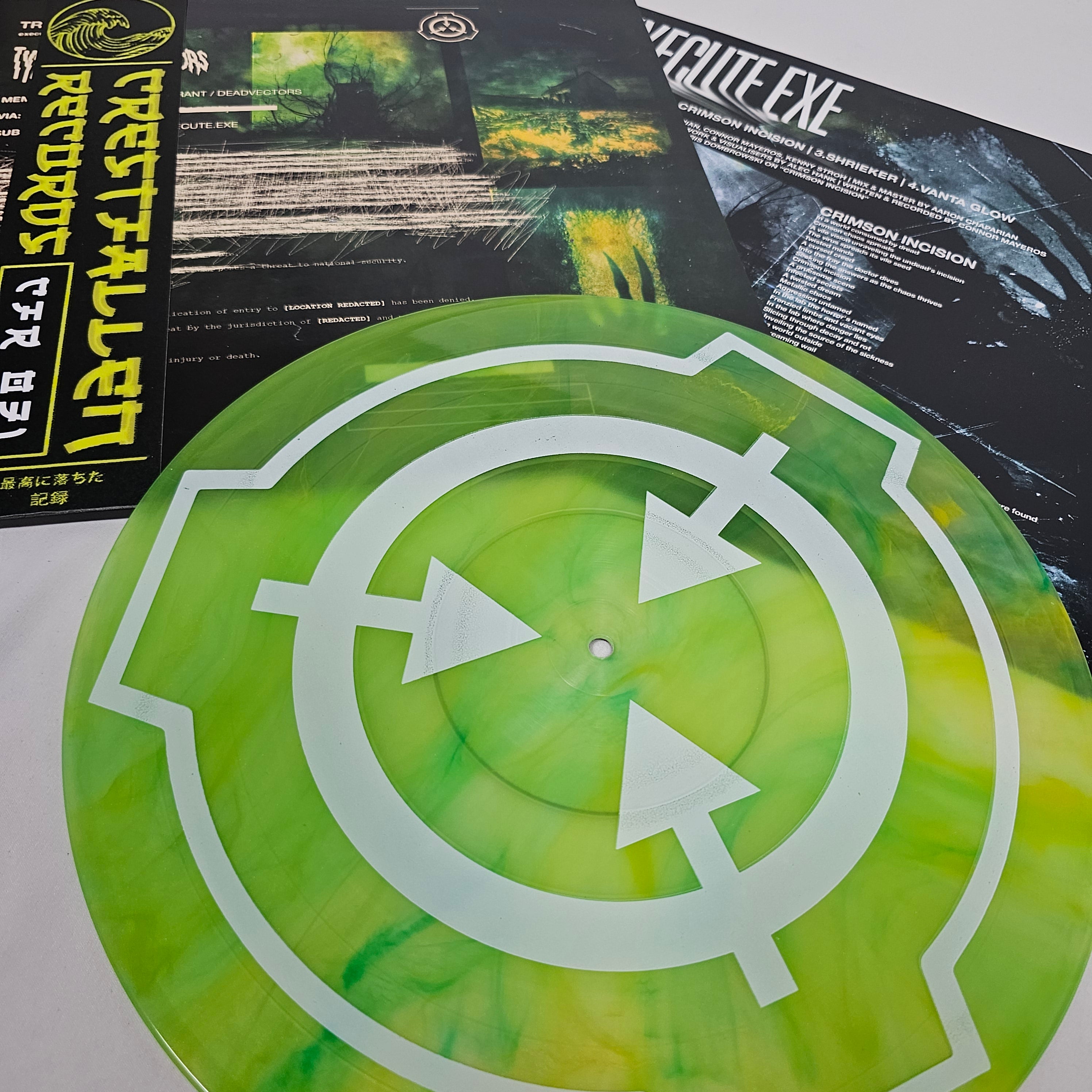 Tyrant/DeadVectors - 'Execute.exe' Vinyl (Vanta Glow)