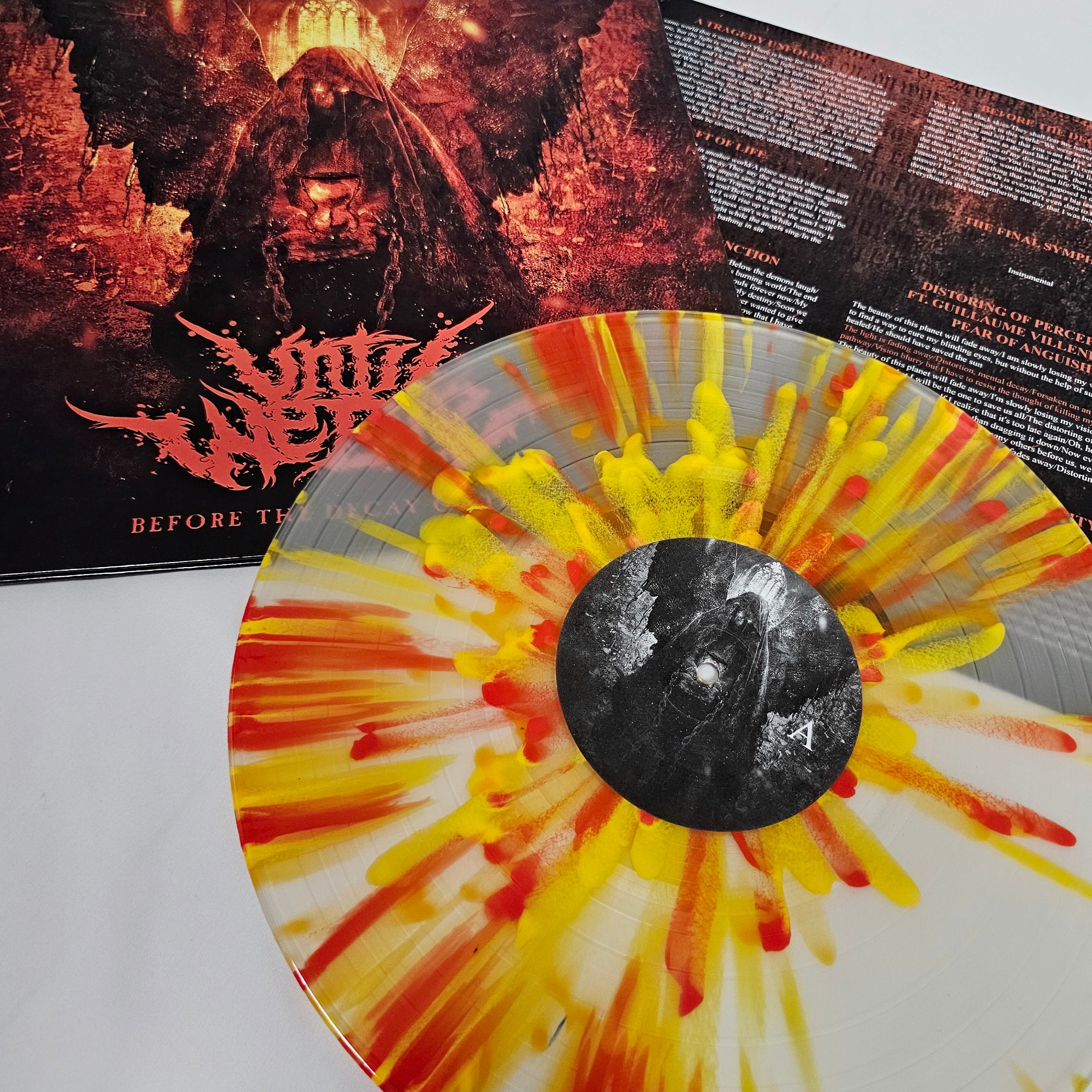 Until We Die - 'Before The Decay of Time' Vinyl (Splatter In Solitude)