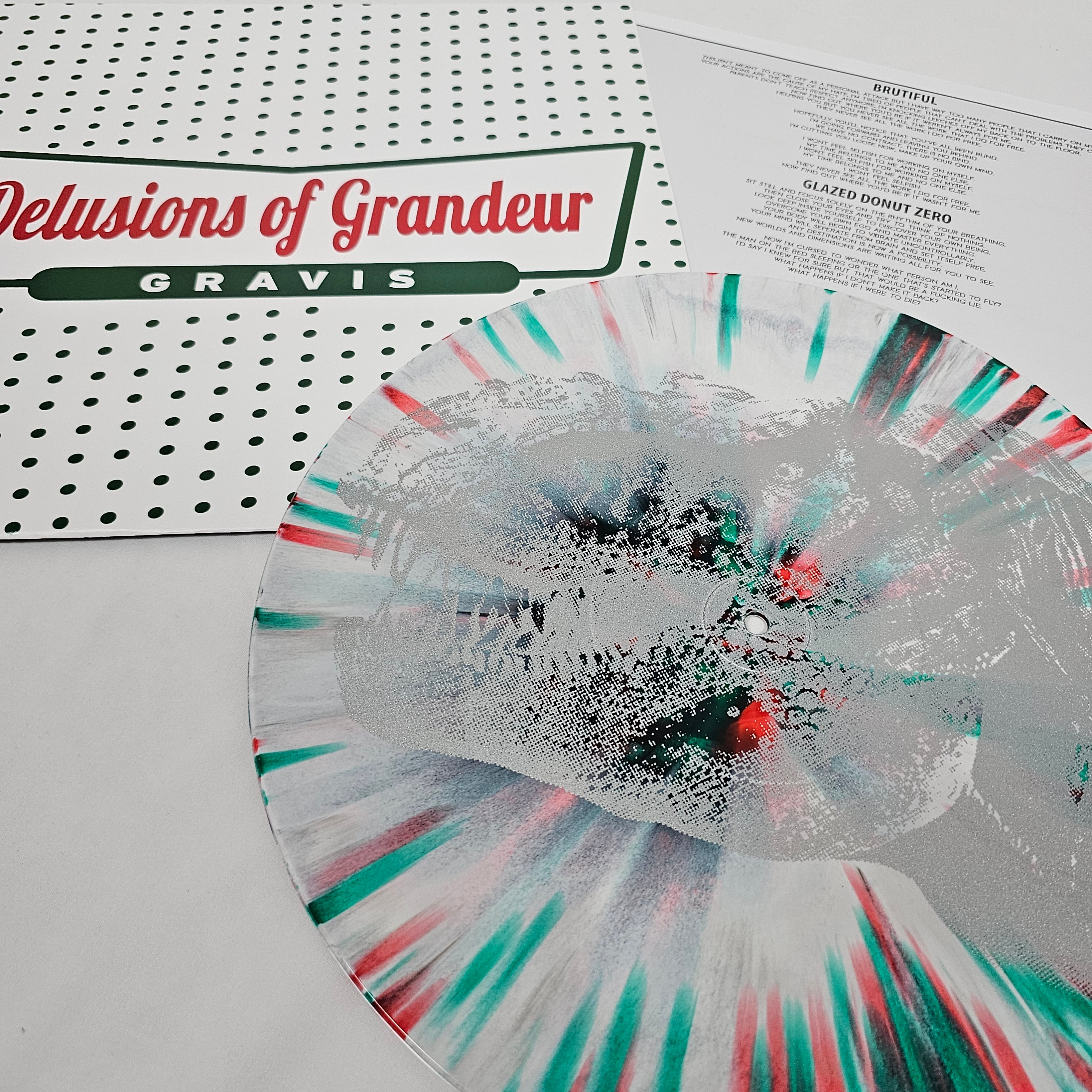 Delusions of Grandeur - 'Gravis' Vinyl (Make Today Splatter Alt Cover)
