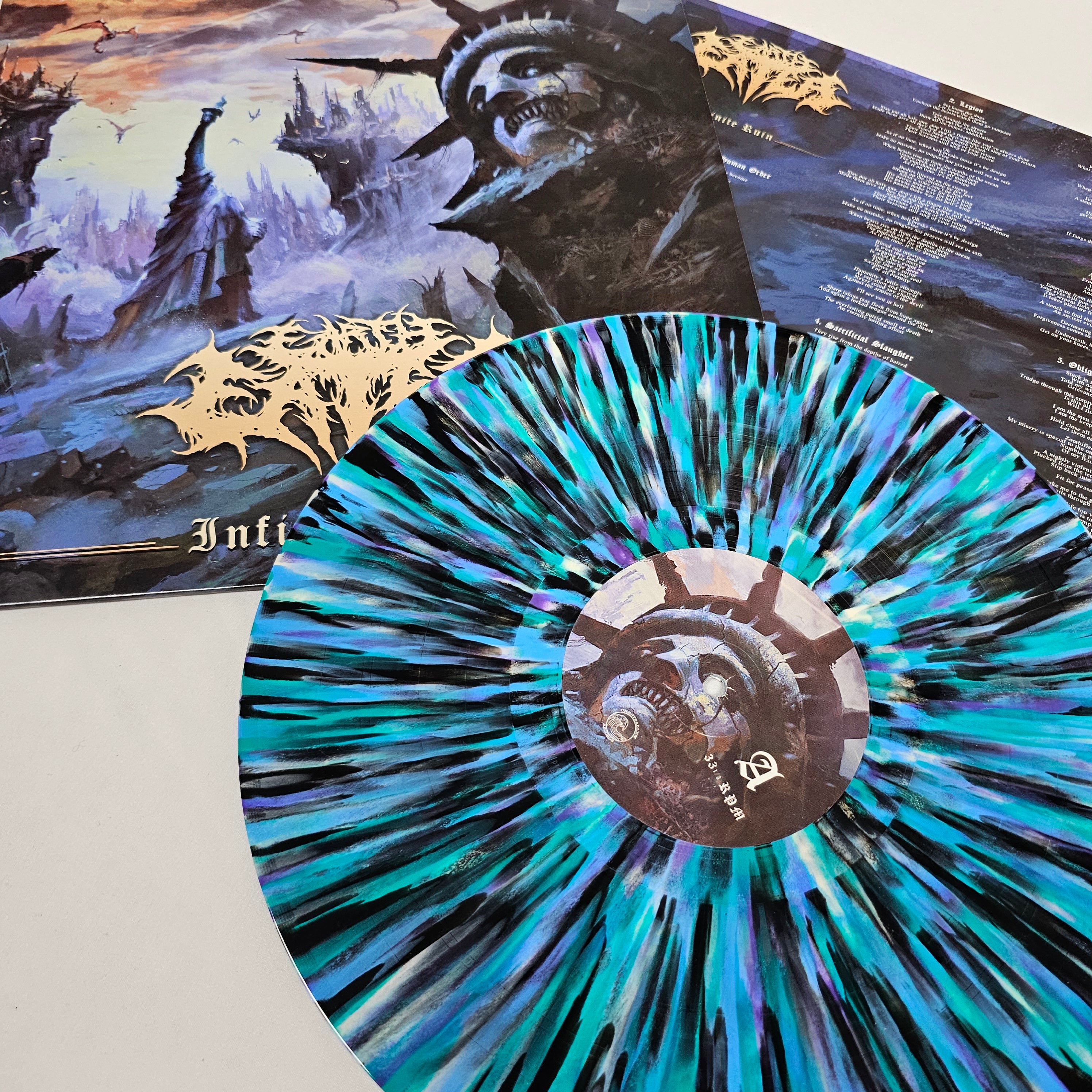 Earth Eater - 'Infinite Ruin' Vinyl (Sacrificial Splatter)