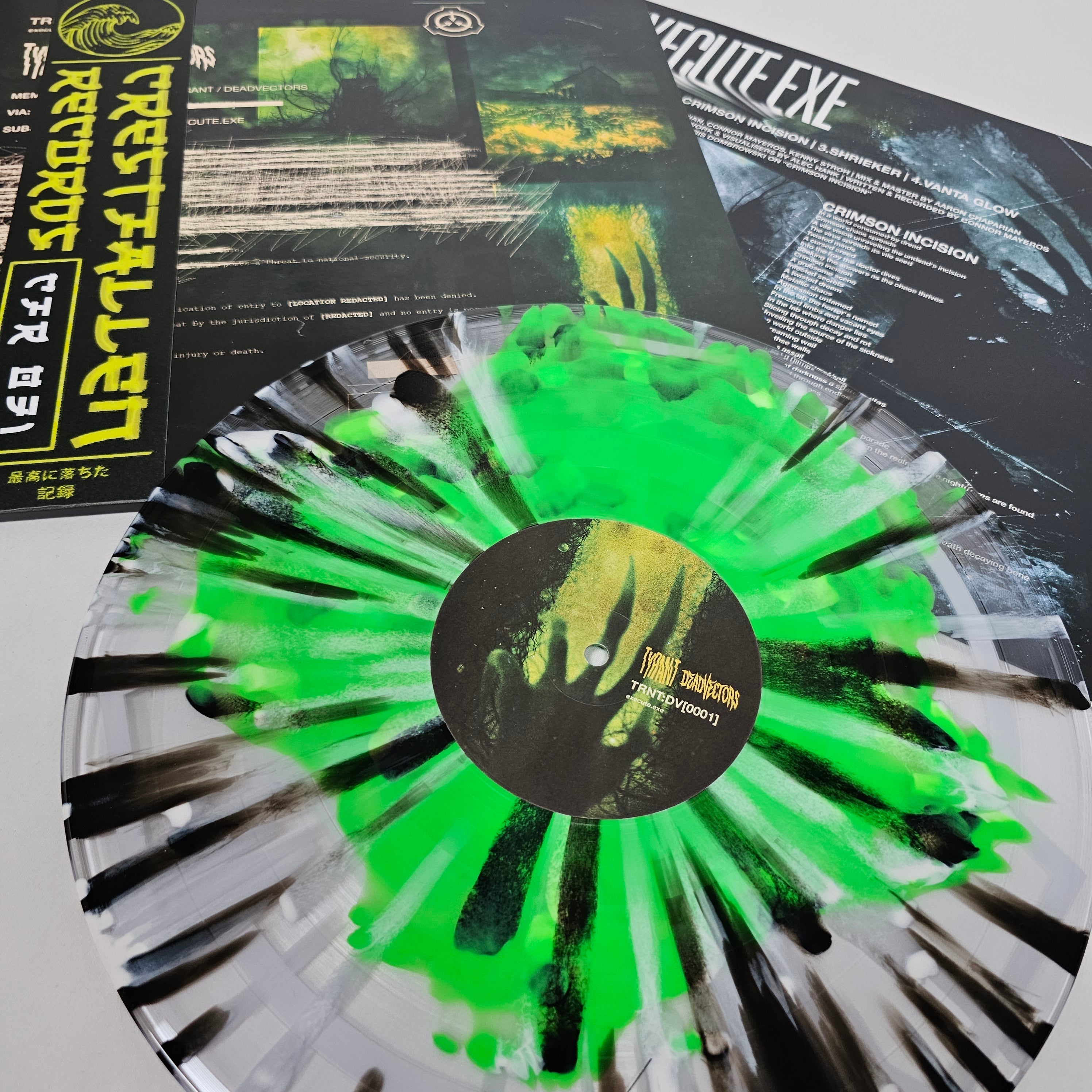 Tyrant/DeadVectors - 'Execute.exe' Vinyl (Bonemeal)