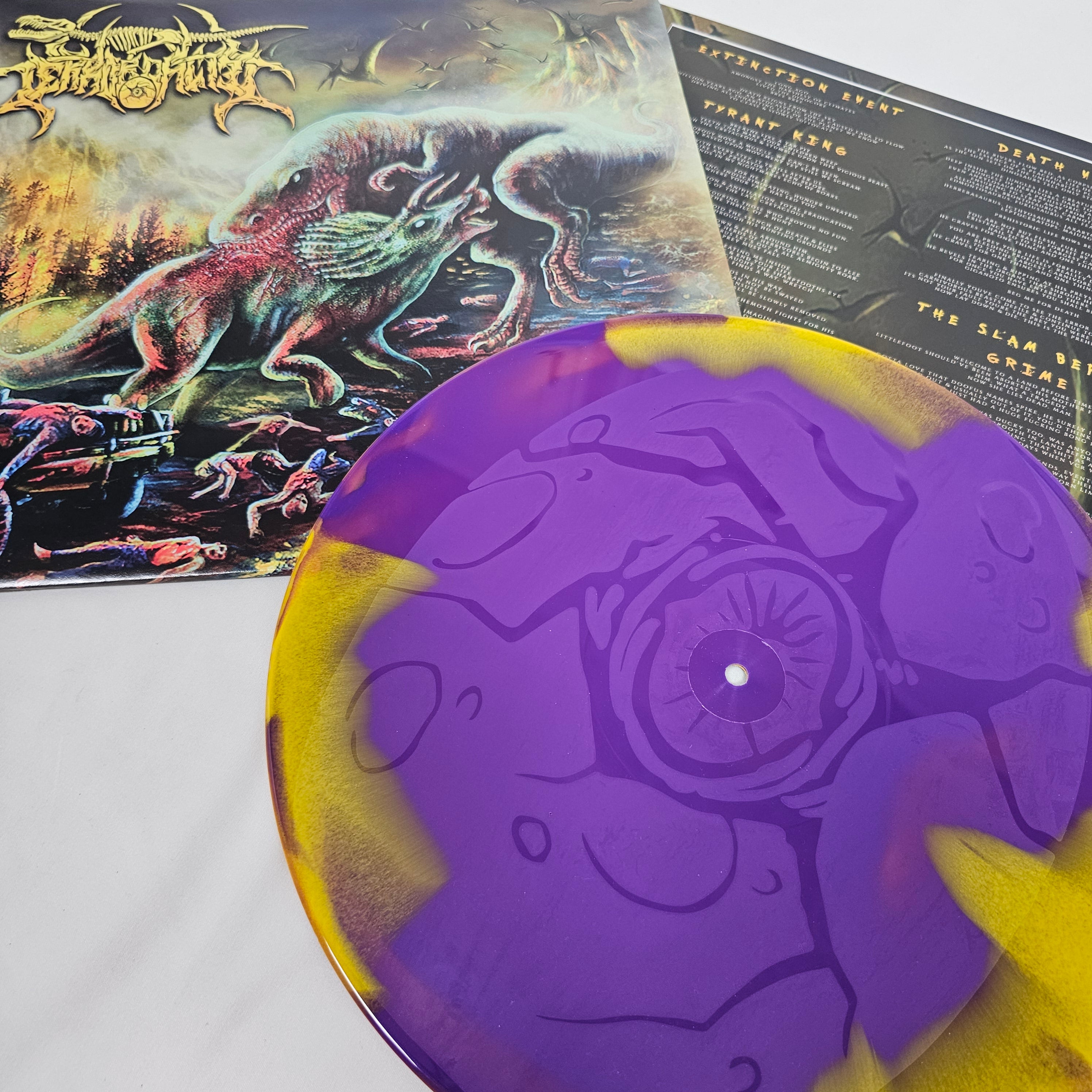 Terrordactyl - 'Extinction Event' Vinyl (Clever Swirl)