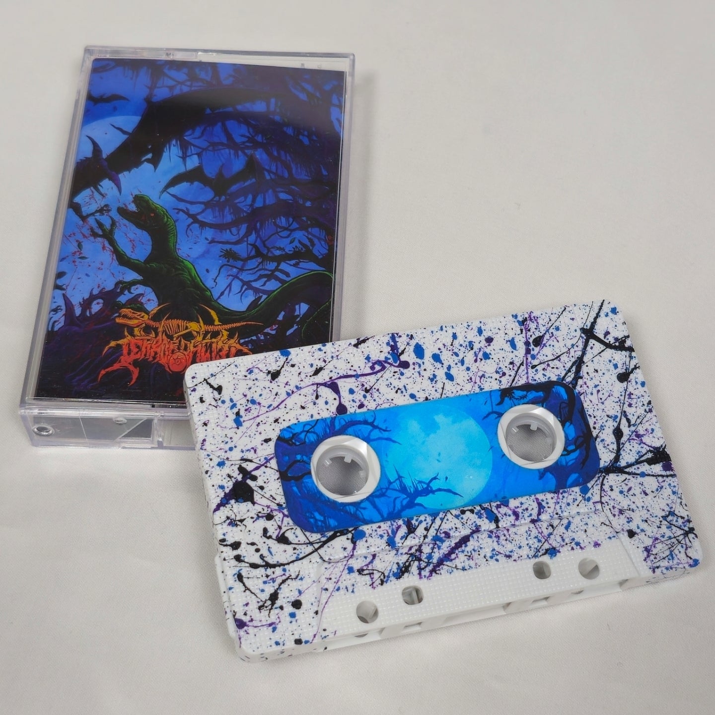 Terrordactyl - 'Cretaceous Carnage' Cassette (Purple Splatter)