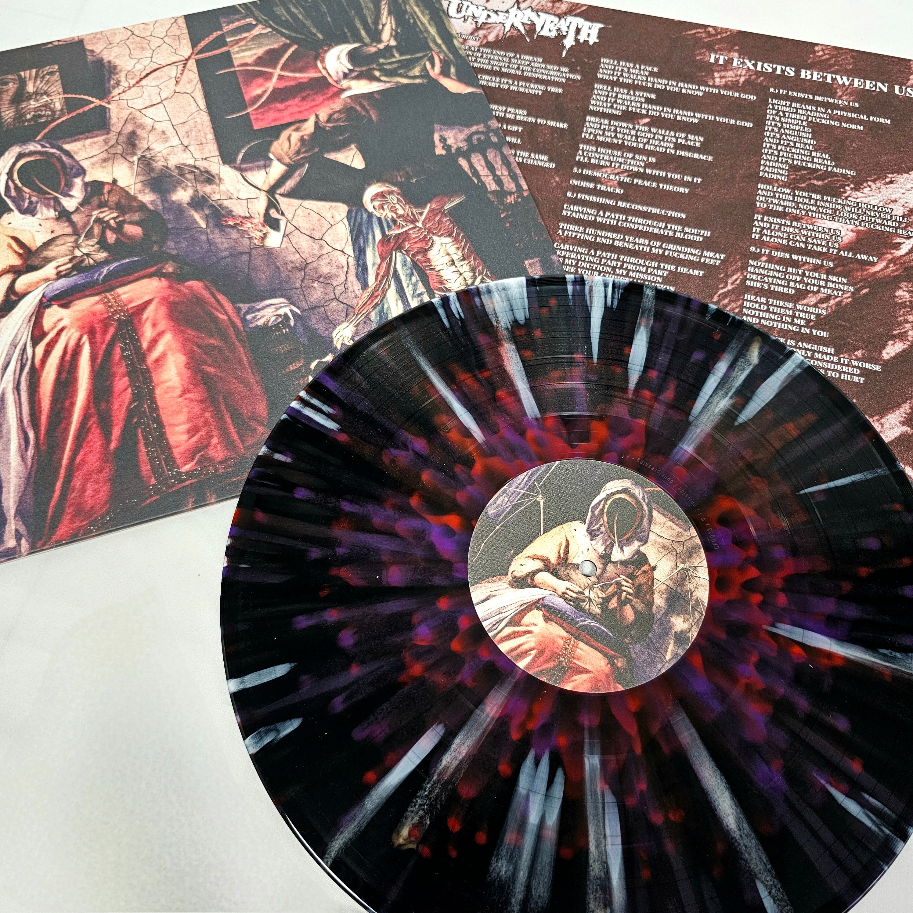 Underneath - 'It Exists Between Us' Vinyl (Habsburg Splatter)
