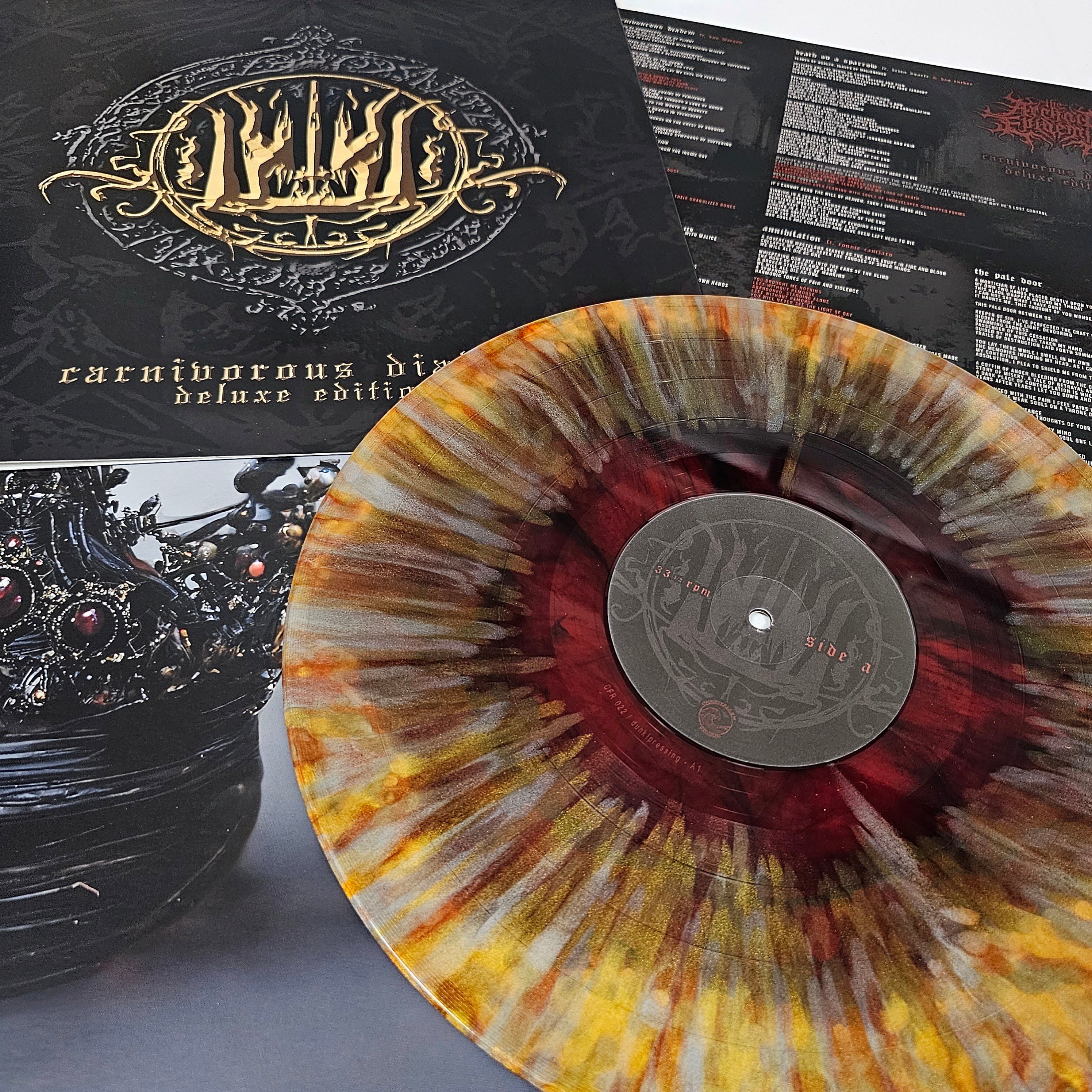 The Archaic Epidemic - 'Carnivorous Diadem [Deluxe Edition]' Vinyl (Mirage of Splatters)
