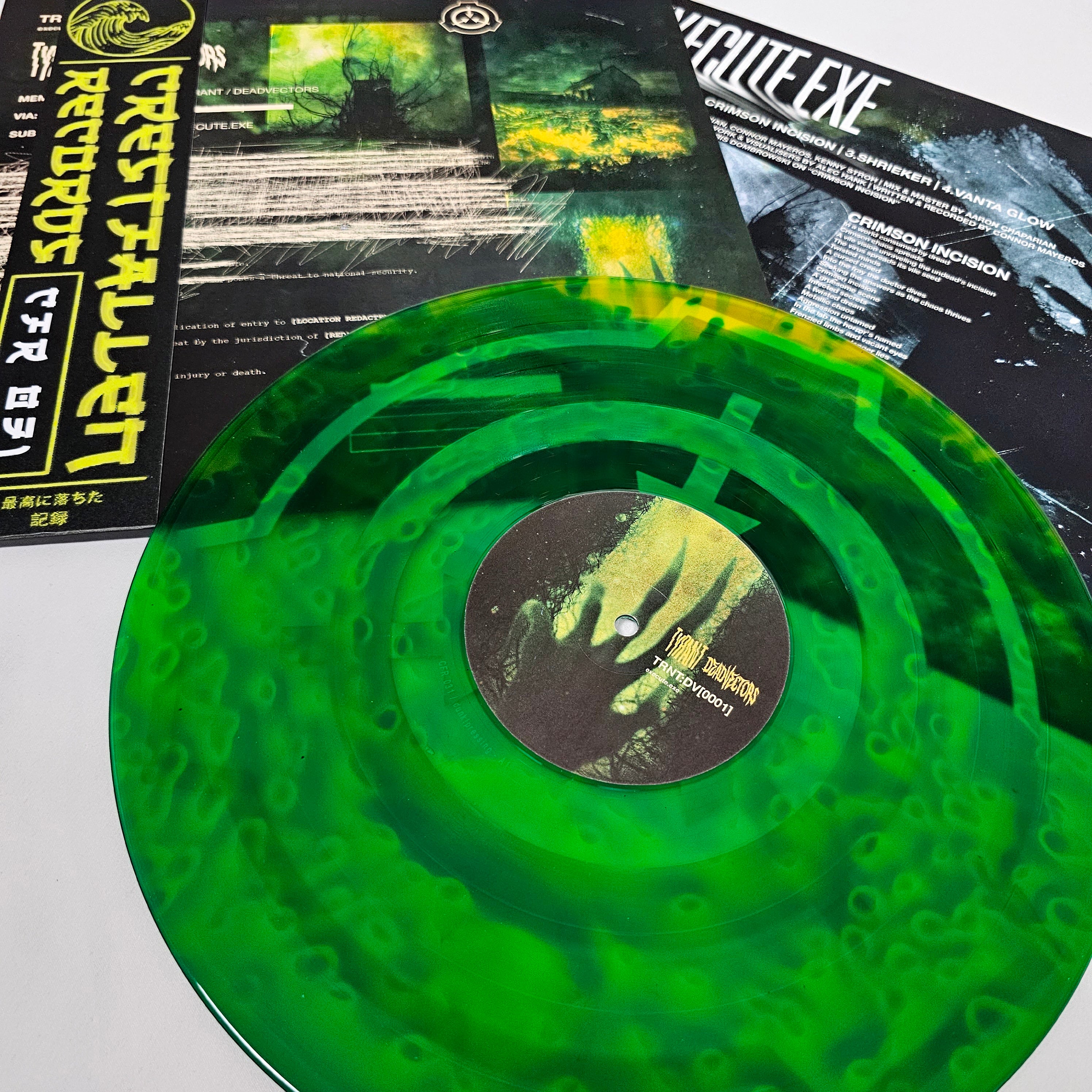 Tyrant/DeadVectors - 'Execute.exe' Vinyl (Crimson Incision Mystery)