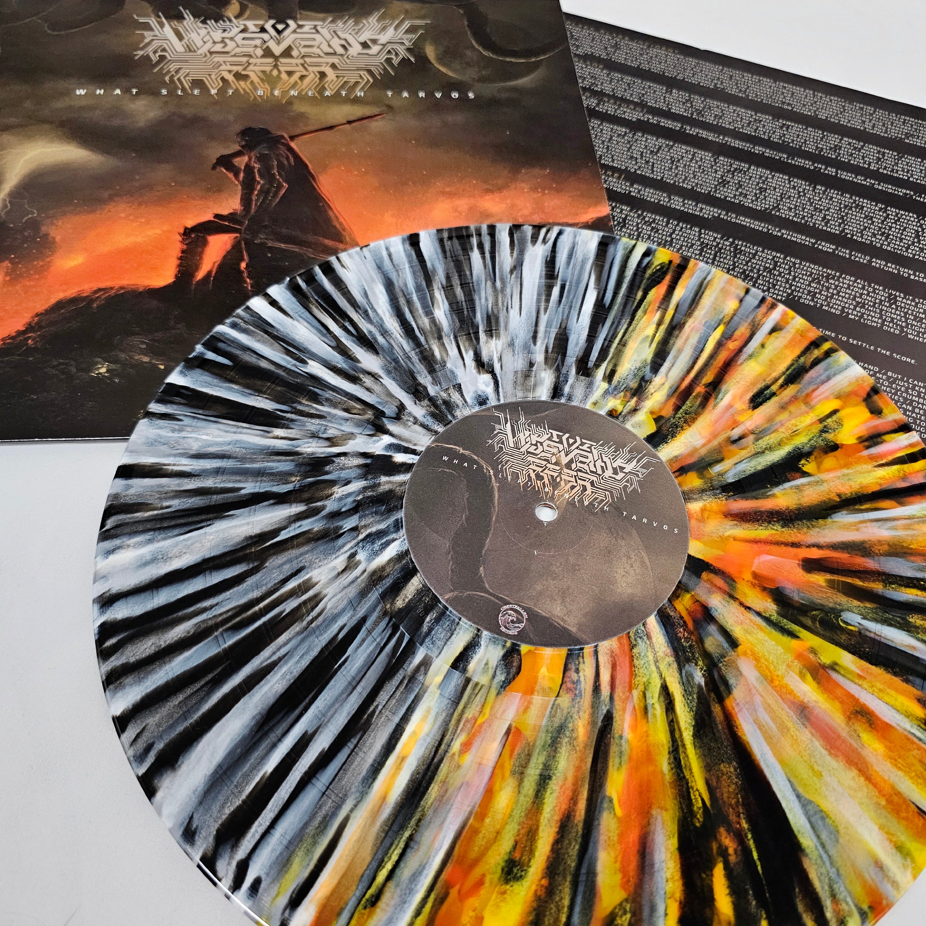 The Wise Man's Fear - 'What Slept Beneath Tarvos' Vinyl (Obsidian Blade)